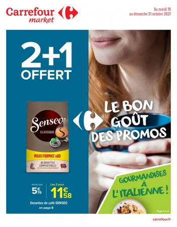 Catalogue Carrefour Market - 19/10/2021 - 31/10/2021.