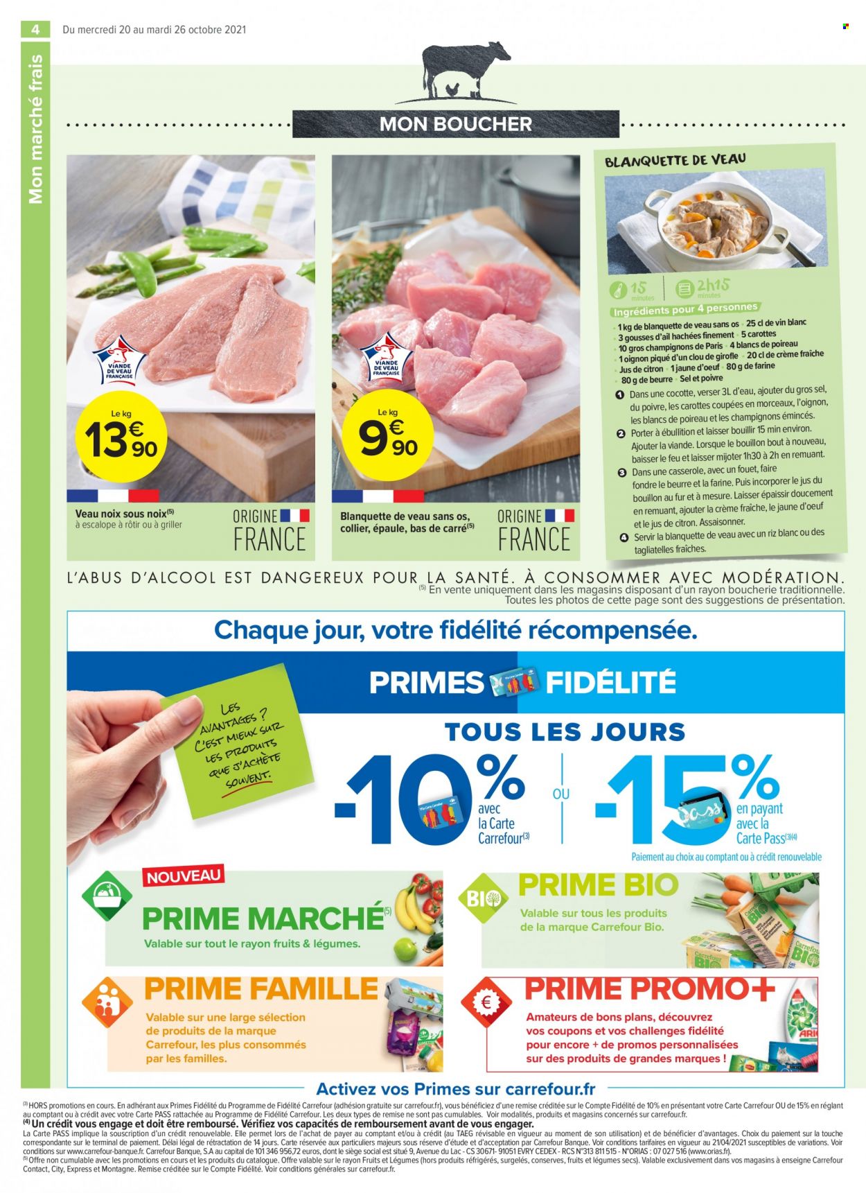 Catalogue Carrefour Contact - 20/10/2021 - 26/10/2021. Page 4