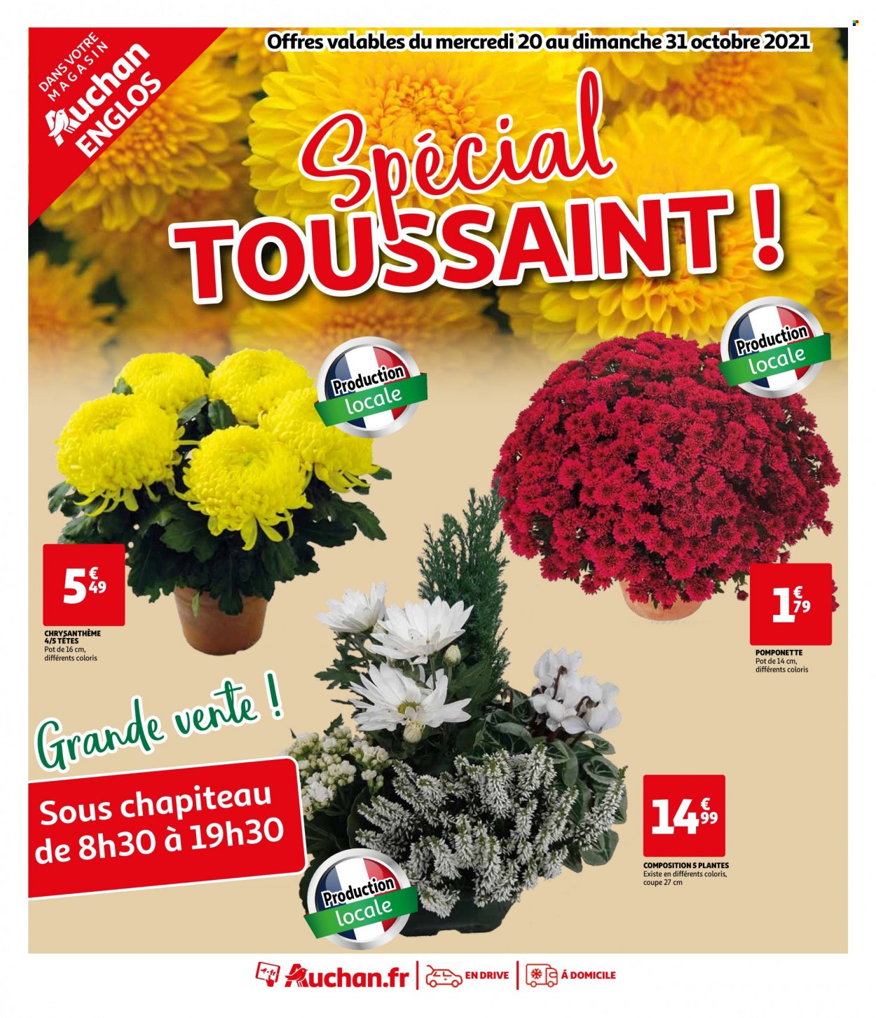 Catalogue Auchan - 20/10/2021 - 31/10/2021. Page 1
