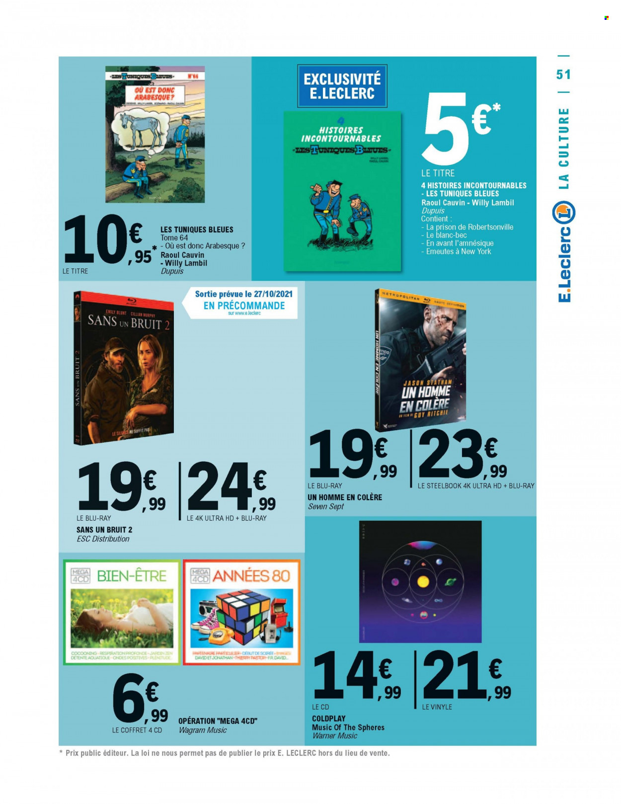 Catalogue E.Leclerc - 19/10/2021 - 30/10/2021. Page 51