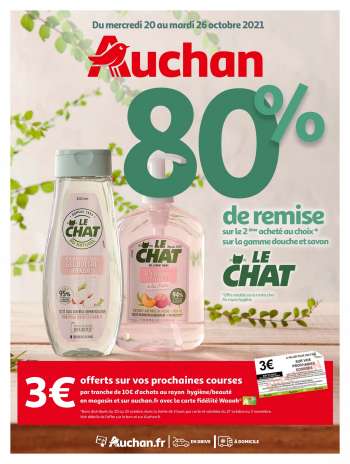 Catalogue Auchan - 20/10/2021 - 26/10/2021.