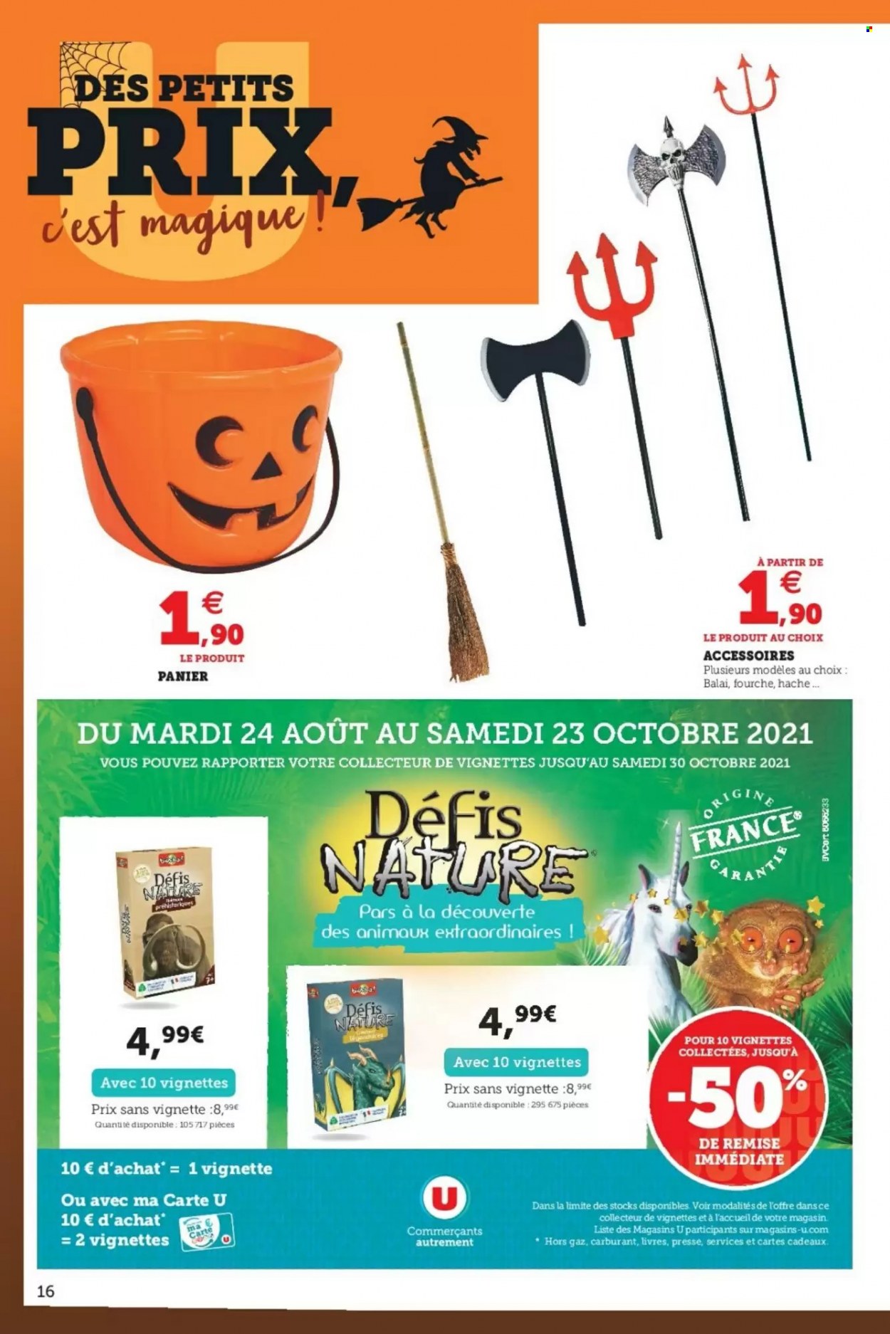 Catalogue SUPER U - 19/10/2021 - 30/10/2021. Page 16