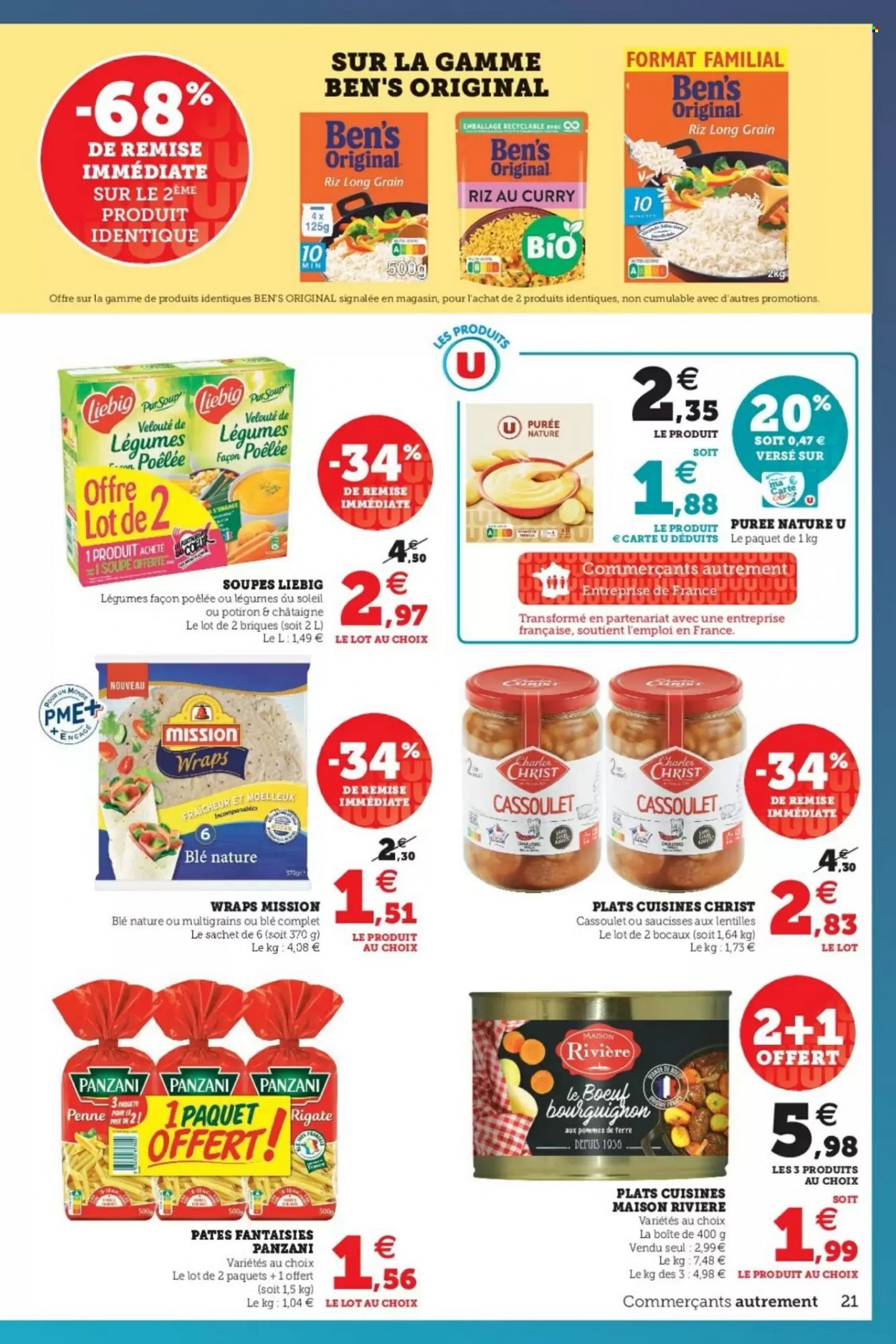 Catalogue SUPER U - 19/10/2021 - 30/10/2021. Page 21