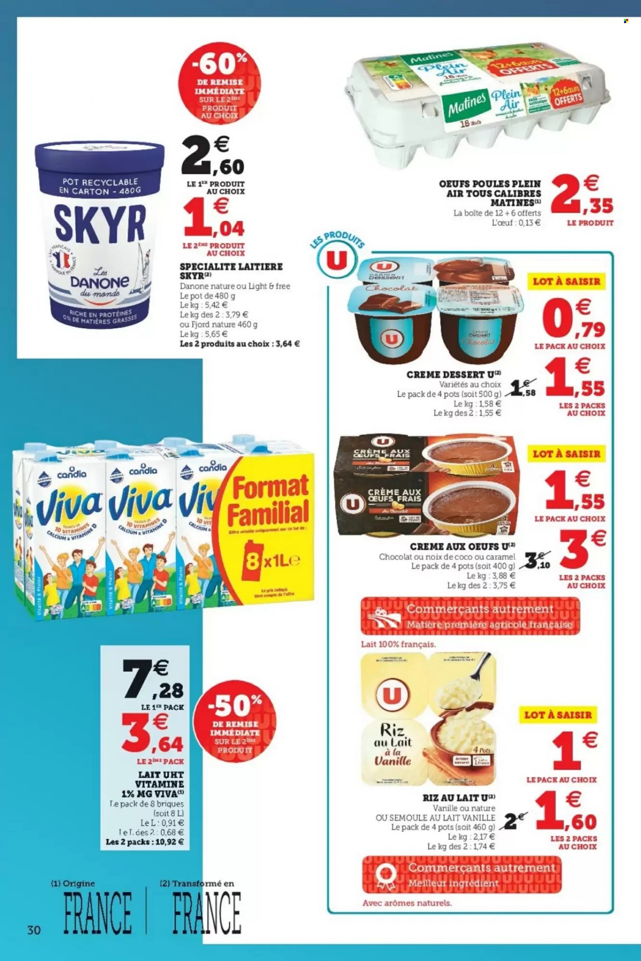 Catalogue SUPER U - 19/10/2021 - 30/10/2021. Page 30