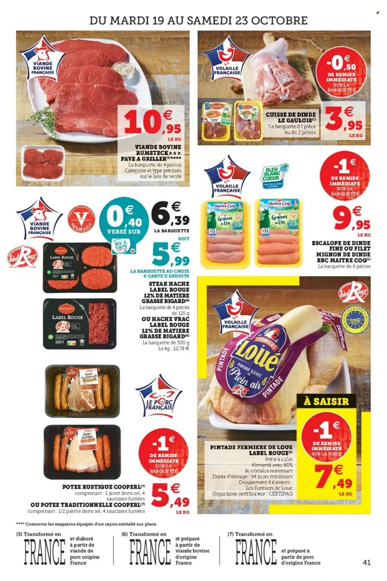 Catalogue SUPER U - 19/10/2021 - 30/10/2021. Page 41