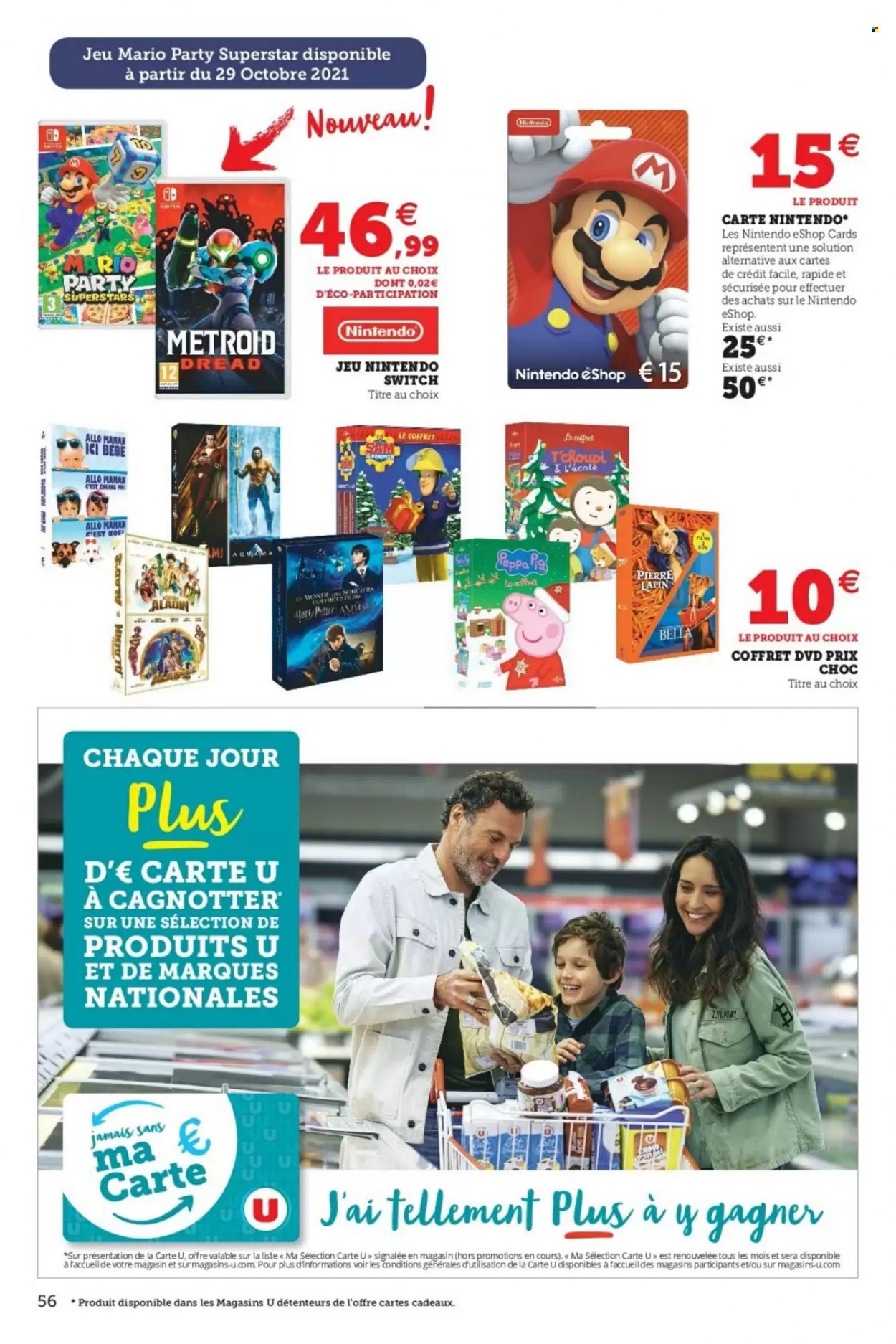 Catalogue SUPER U - 19/10/2021 - 30/10/2021. Page 56