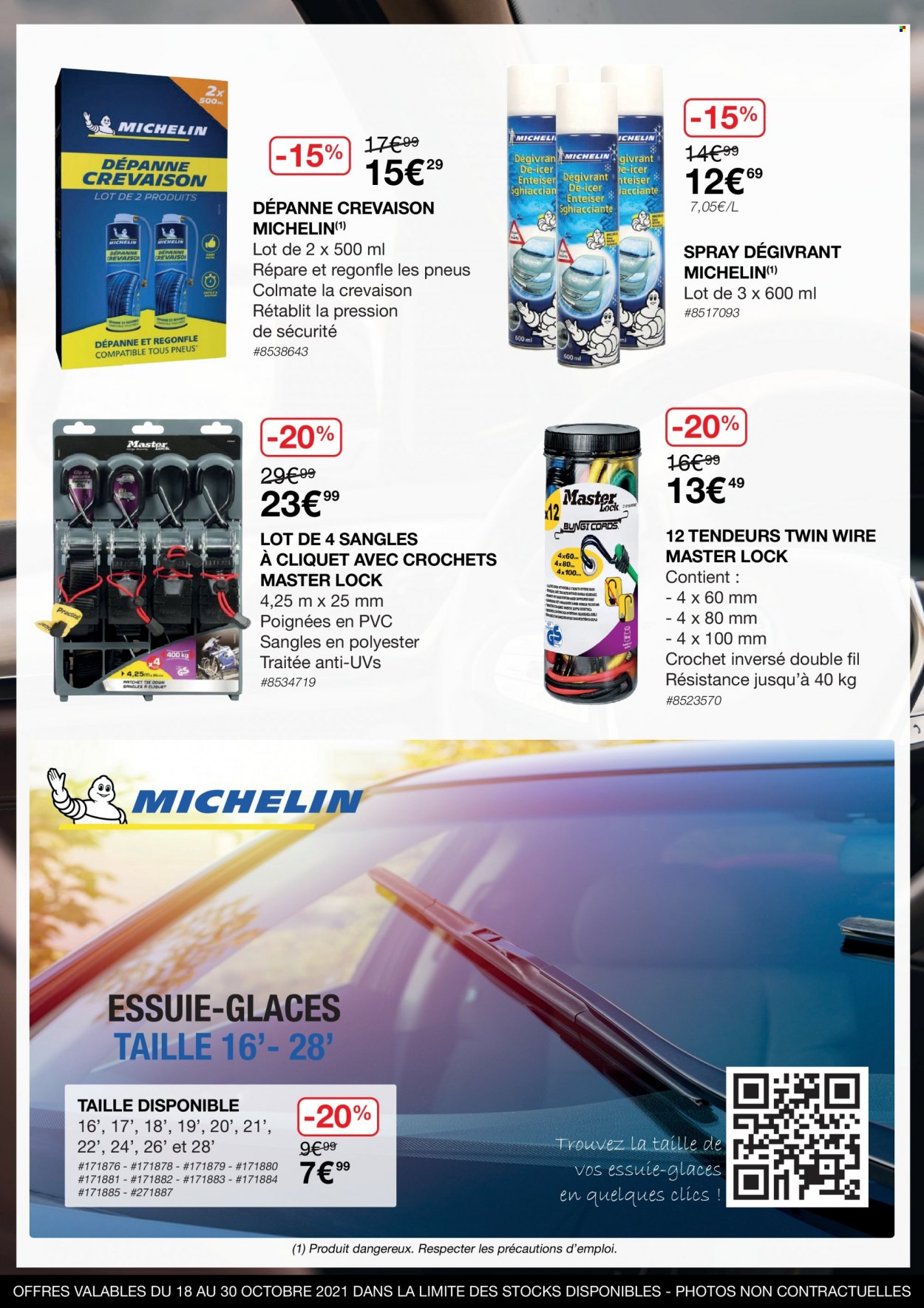 thumbnail - Catalogue Costco - 18/10/2021 - 30/10/2021 - Produits soldés - glace, tendeur, spray degivrant, Michelin. Page 5.