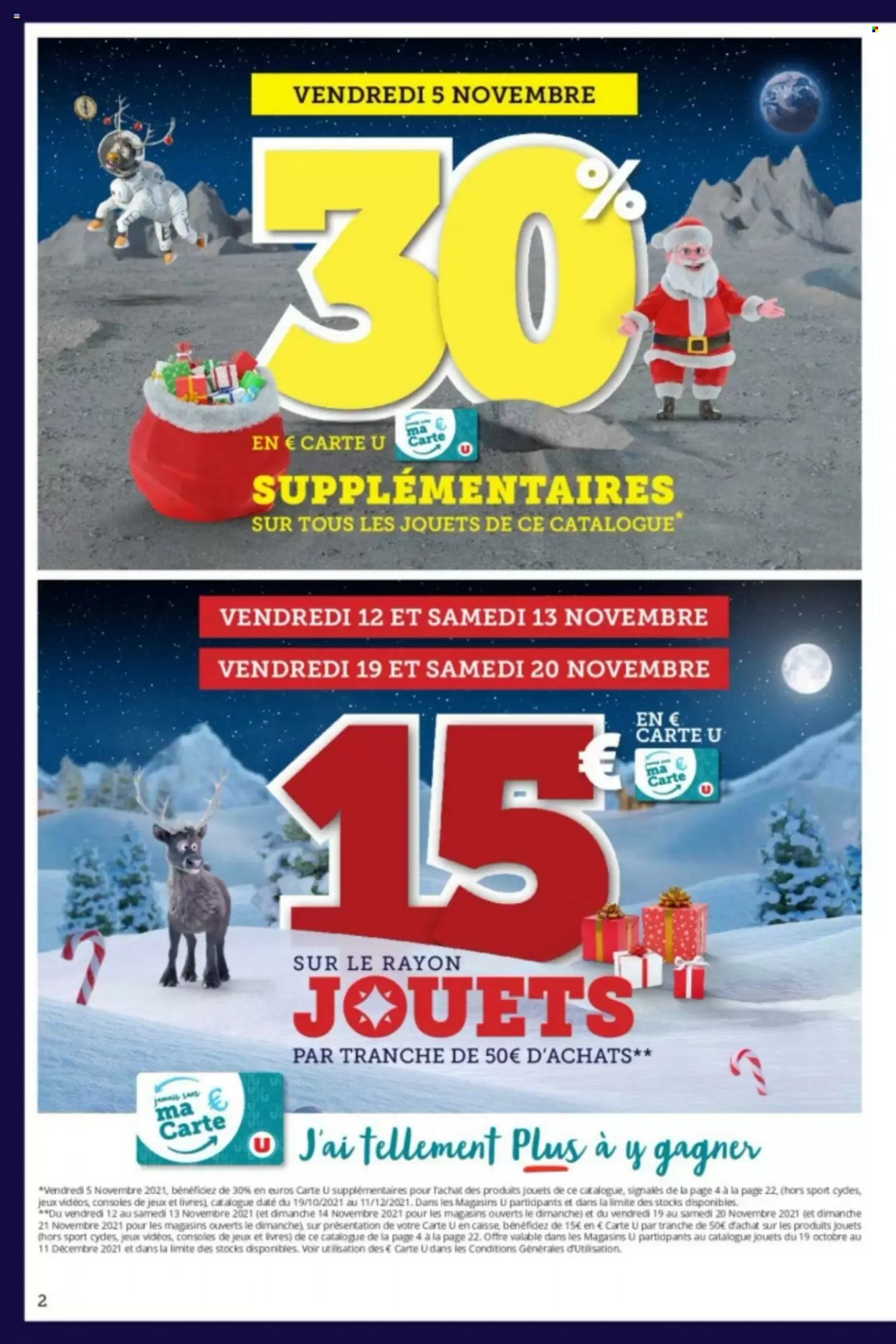 Catalogue SUPER U - 19/10/2021 - 11/12/2021. Page 2