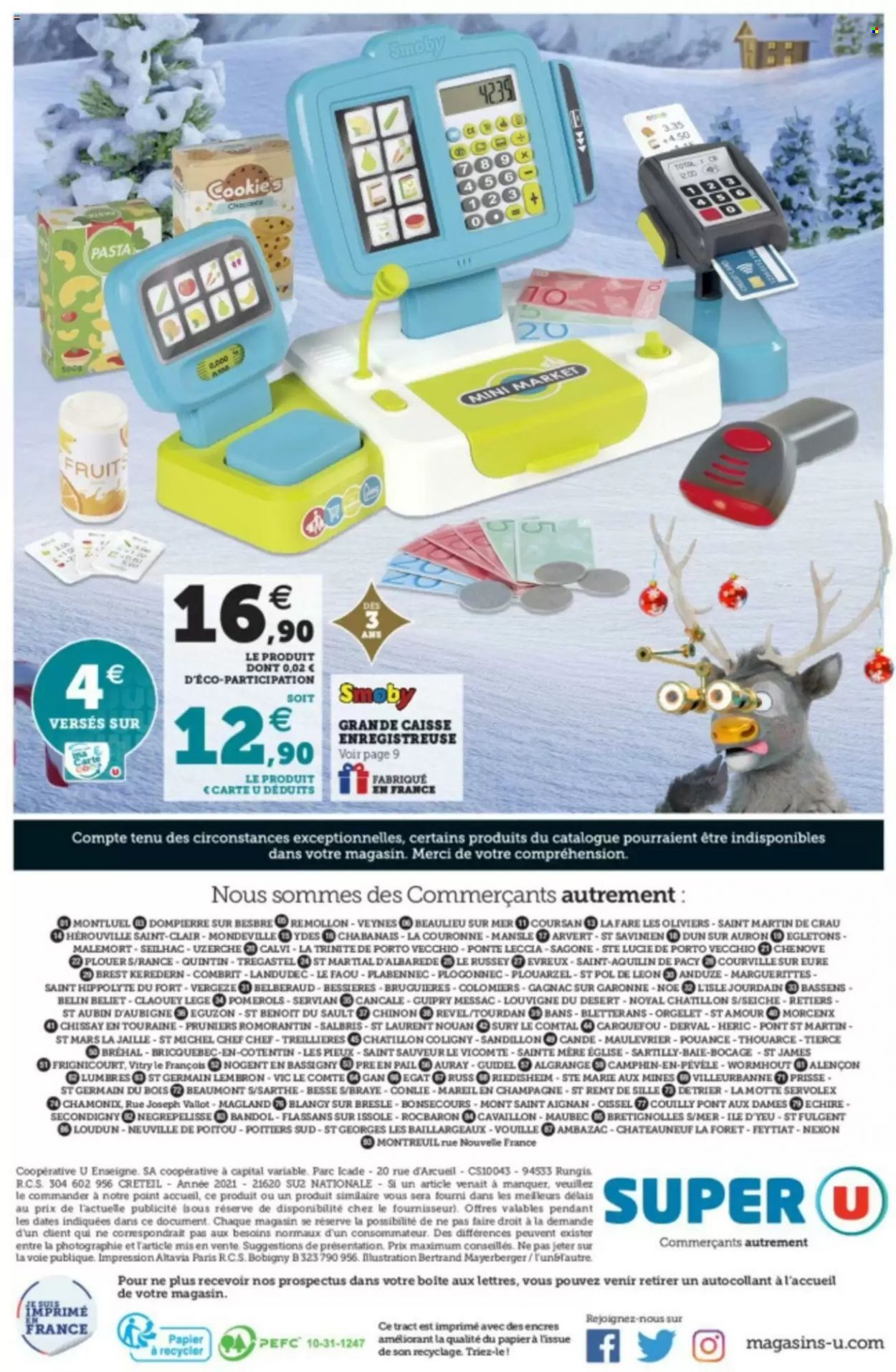 Catalogue SUPER U - 19/10/2021 - 11/12/2021. Page 24