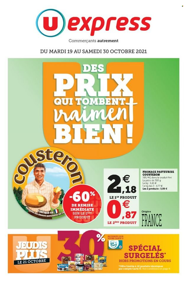 Catalogue U express - 19/10/2021 - 30/10/2021. Page 1
