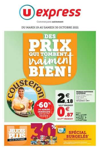 Catalogue U express - 19/10/2021 - 30/10/2021.