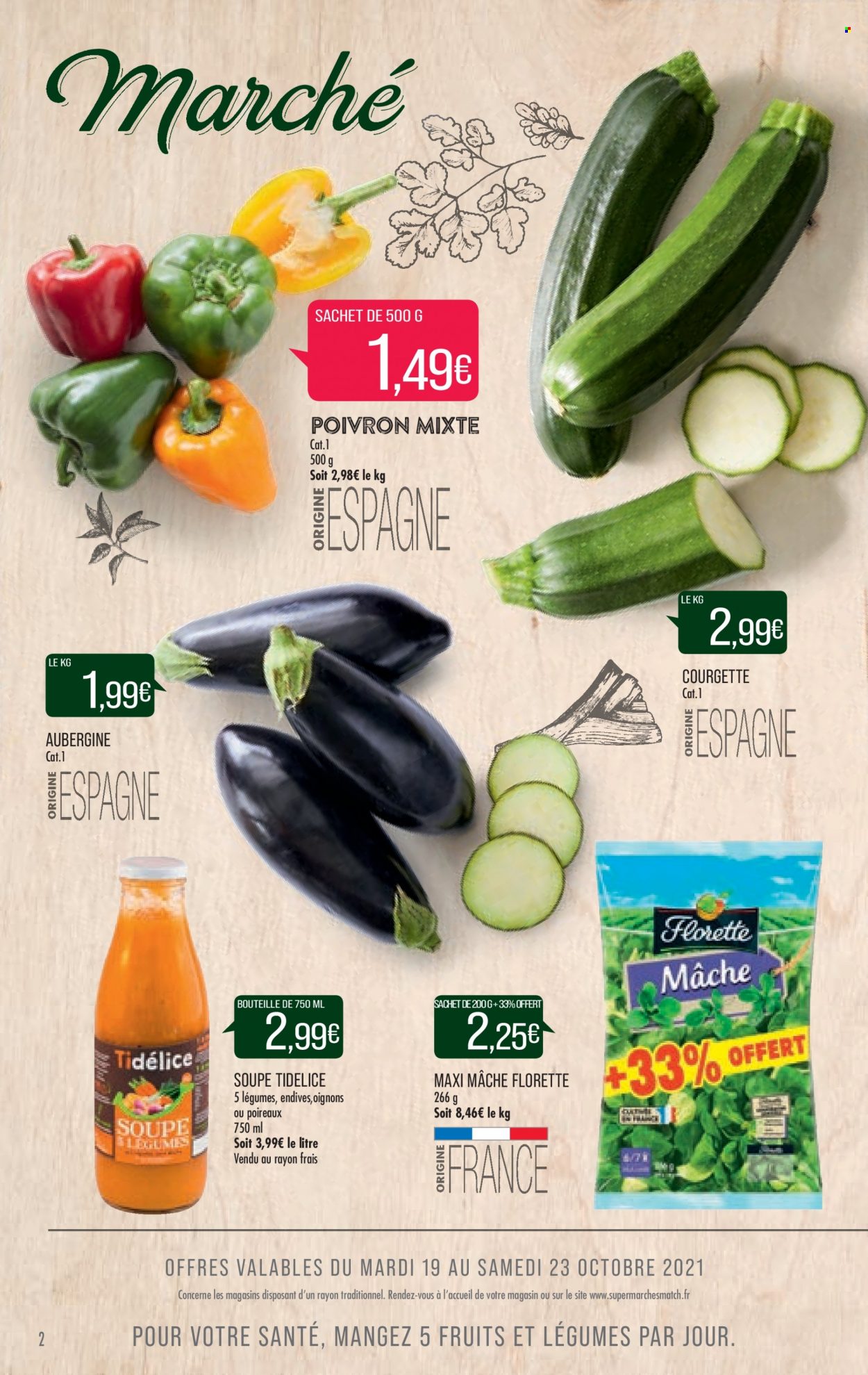 Catalogue Supermarché Match - 19/10/2021 - 24/10/2021. Page 2