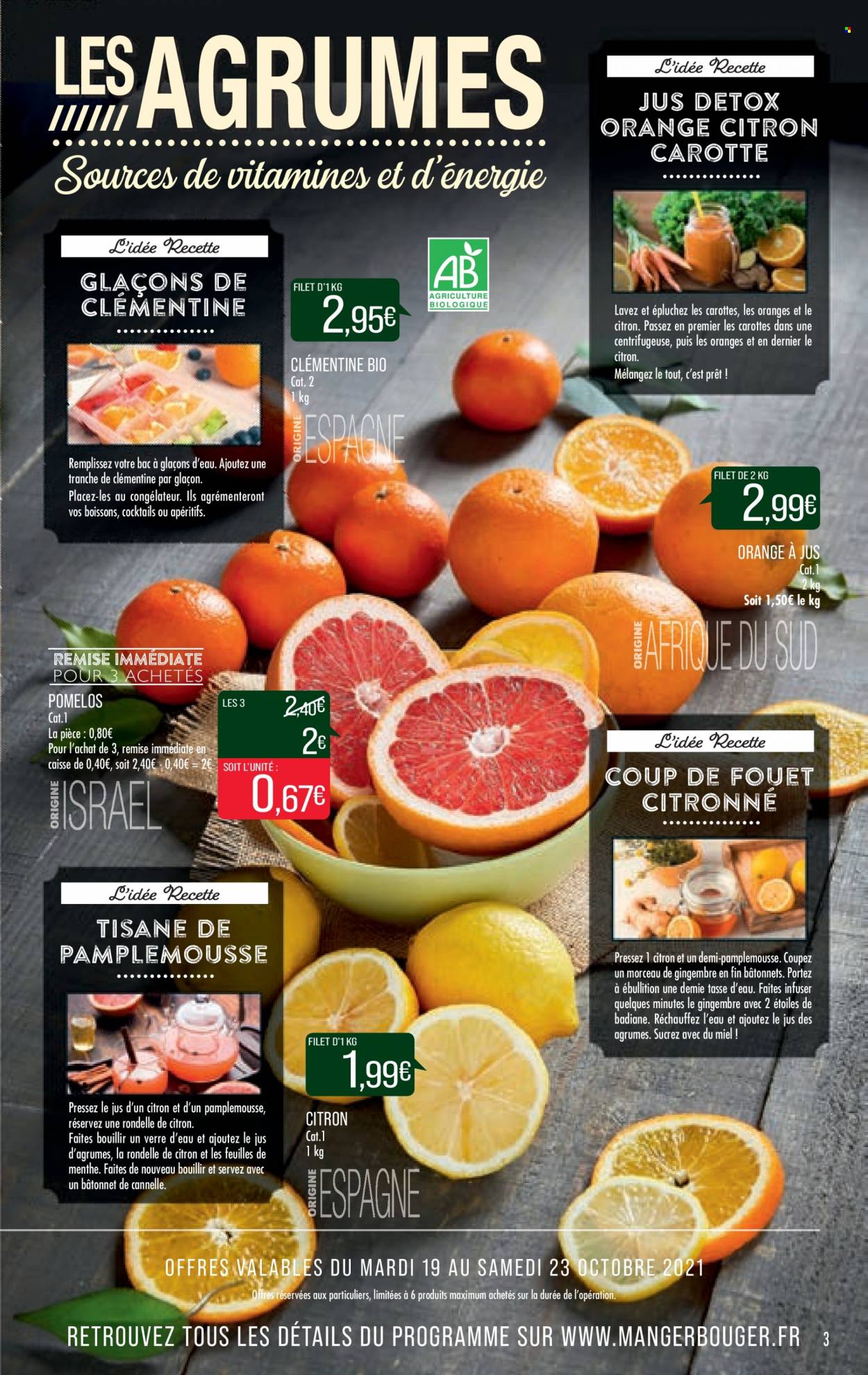 Catalogue Supermarché Match - 19/10/2021 - 24/10/2021. Page 3