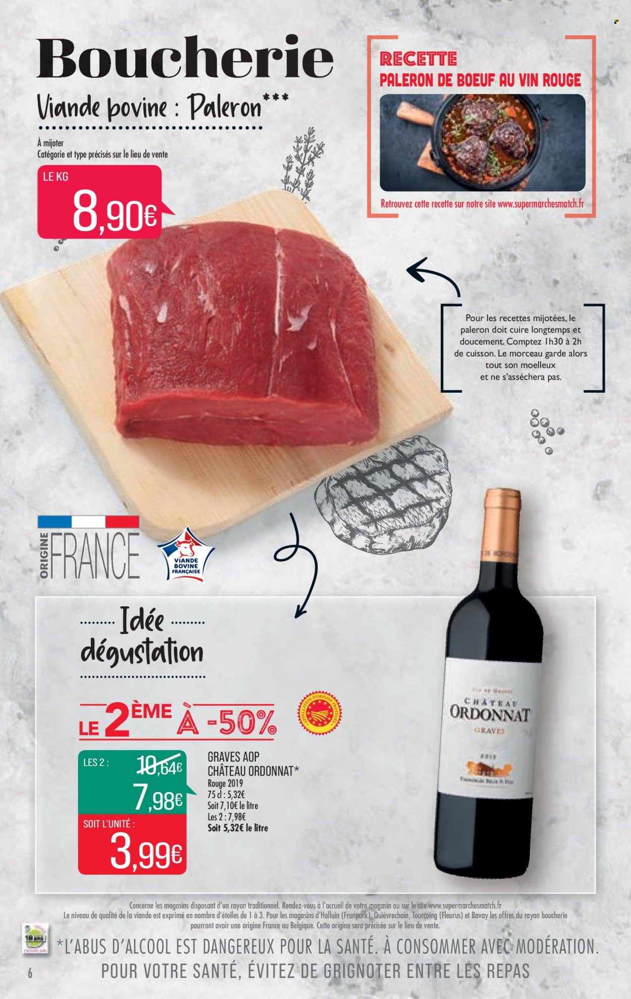 Catalogue Supermarché Match - 19/10/2021 - 24/10/2021. Page 6