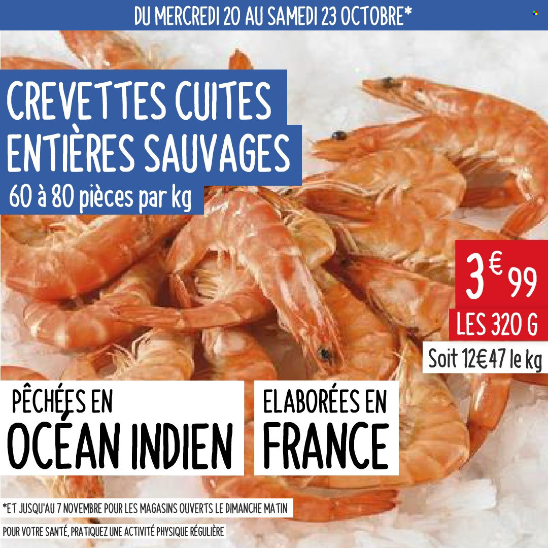 thumbnail - Catalogue Grand Frais - 20/10/2021 - 23/10/2021 - Produits soldés - crevettes. Page 2.