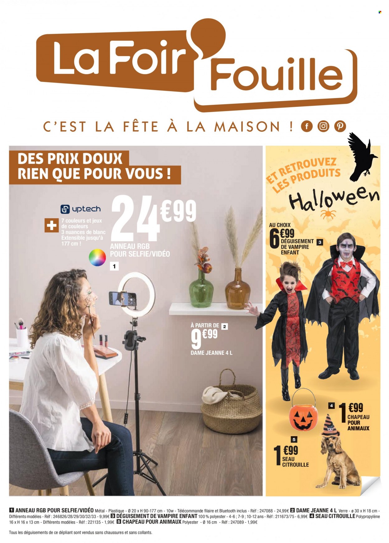Catalogue La Foir'Fouille - 20/10/2021 - 24/10/2021. Page 1