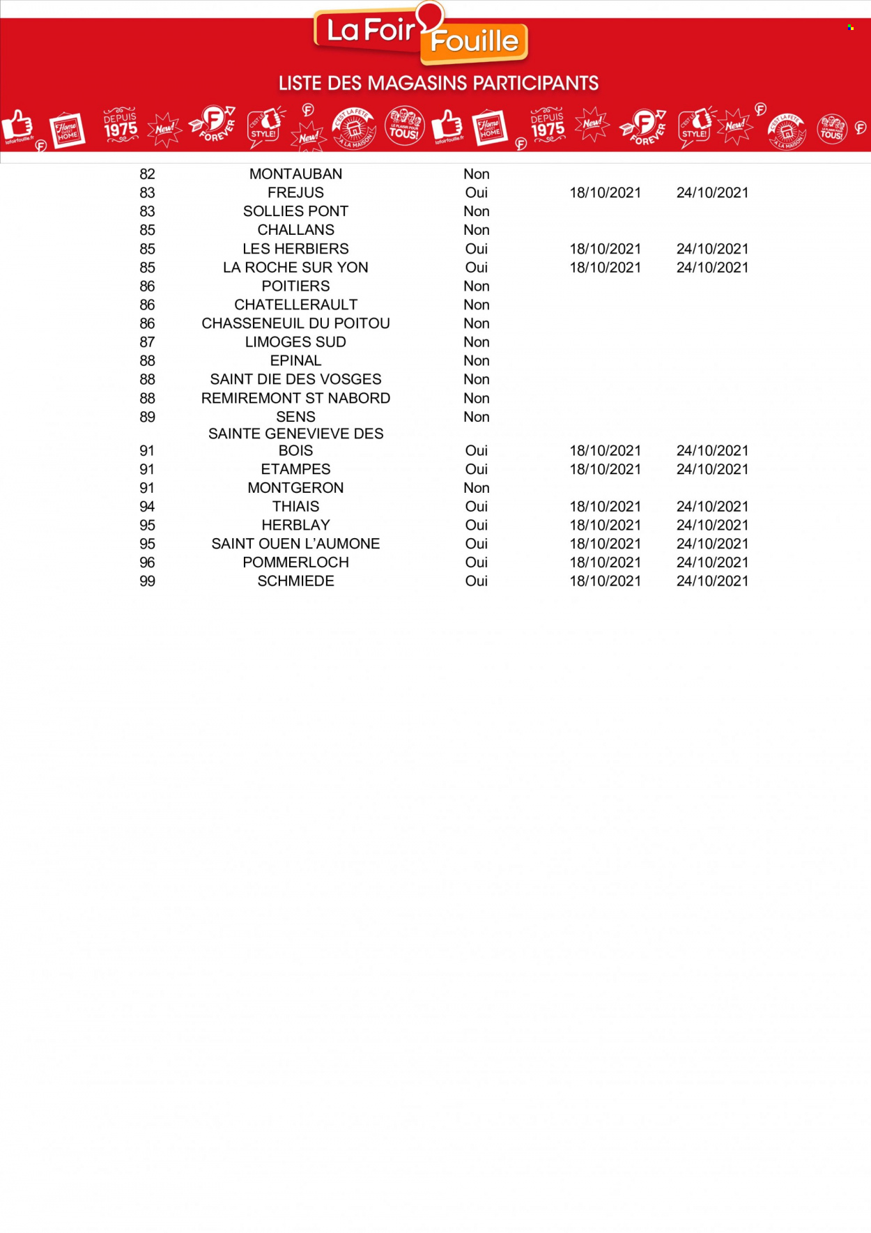 Catalogue La Foir'Fouille - 20/10/2021 - 24/10/2021. Page 21