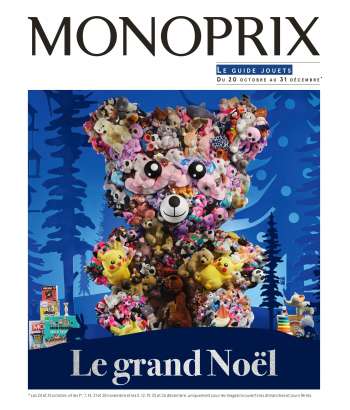 Catalogue Monoprix - 20/10/2021 - 31/12/2021.