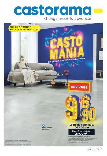 Catalogue Castorama - 20/10/2021 - 08/11/2021.