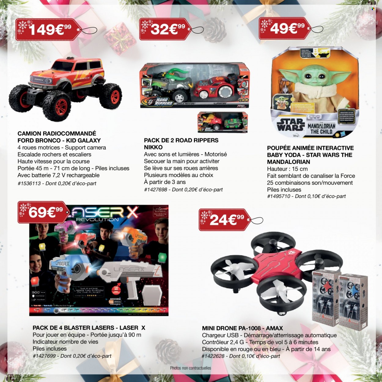 thumbnail - Catalogue Costco - Produits soldés - drone, caméra, camion, poupée. Page 7.