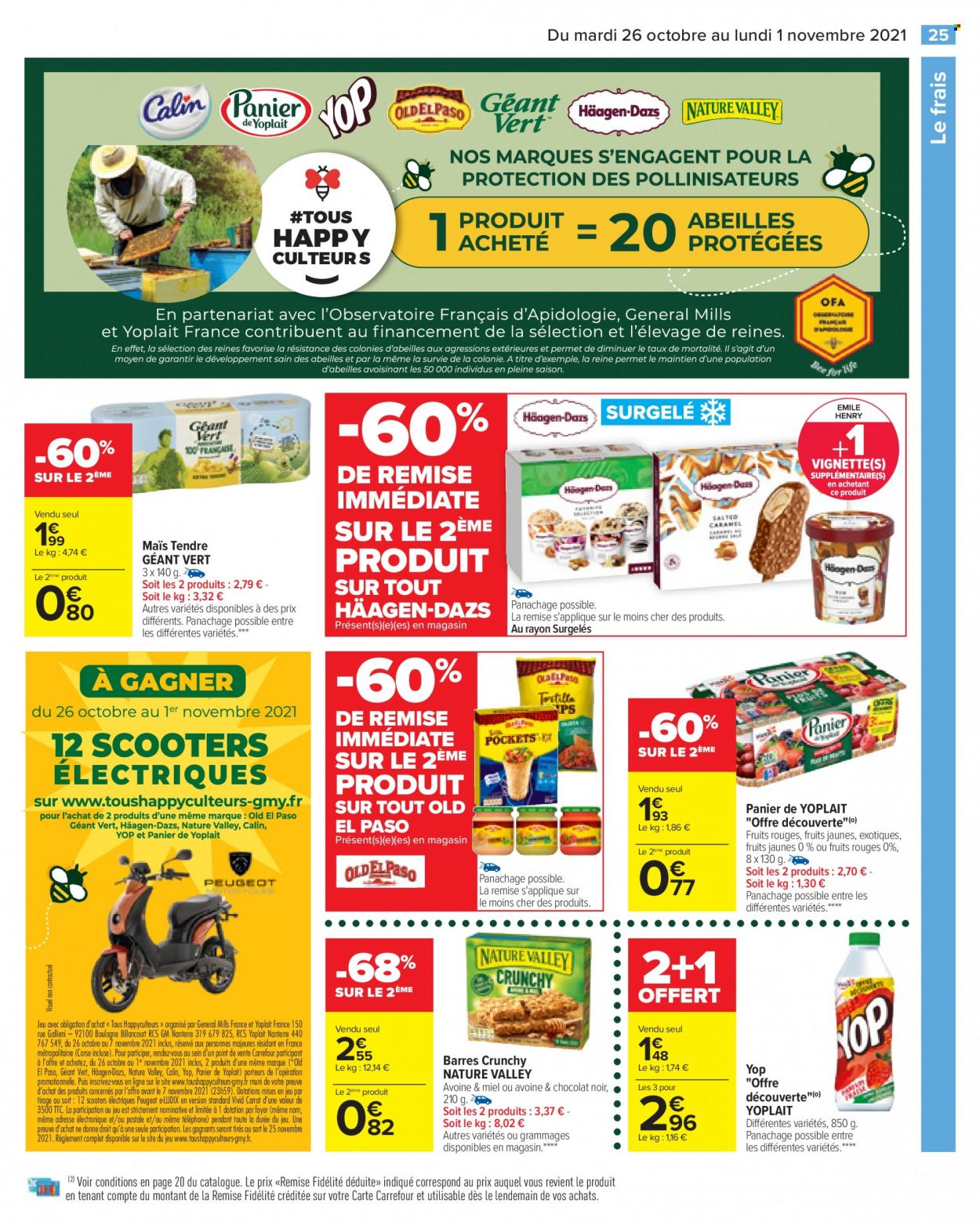 Catalogue Carrefour Hypermarchés - 26/10/2021 - 01/11/2021. Page 25