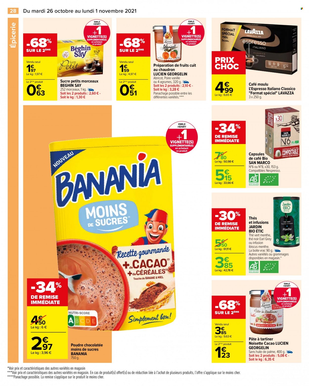 Catalogue Carrefour Hypermarchés - 26/10/2021 - 01/11/2021. Page 28