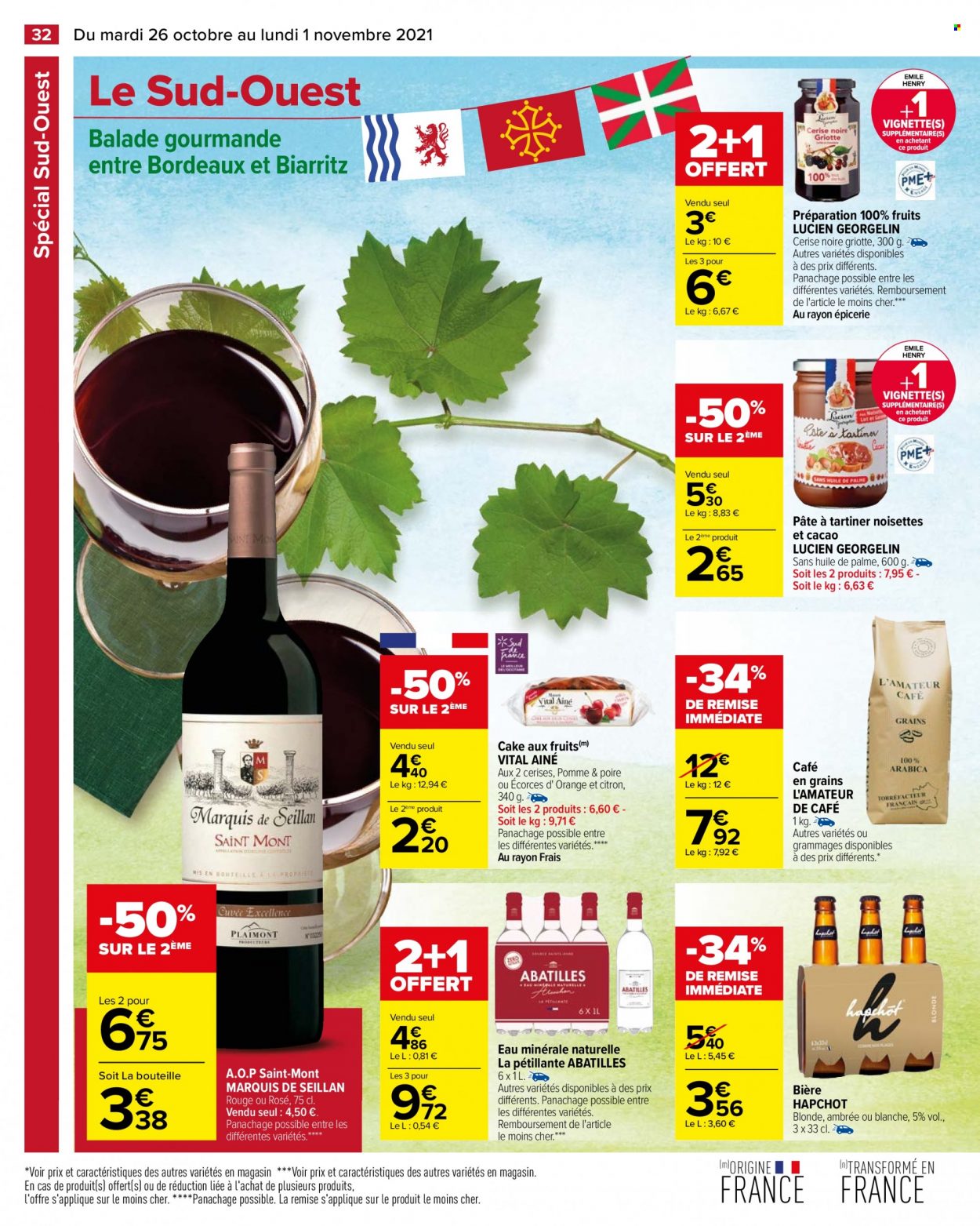 Catalogue Carrefour Hypermarchés - 26/10/2021 - 01/11/2021. Page 33