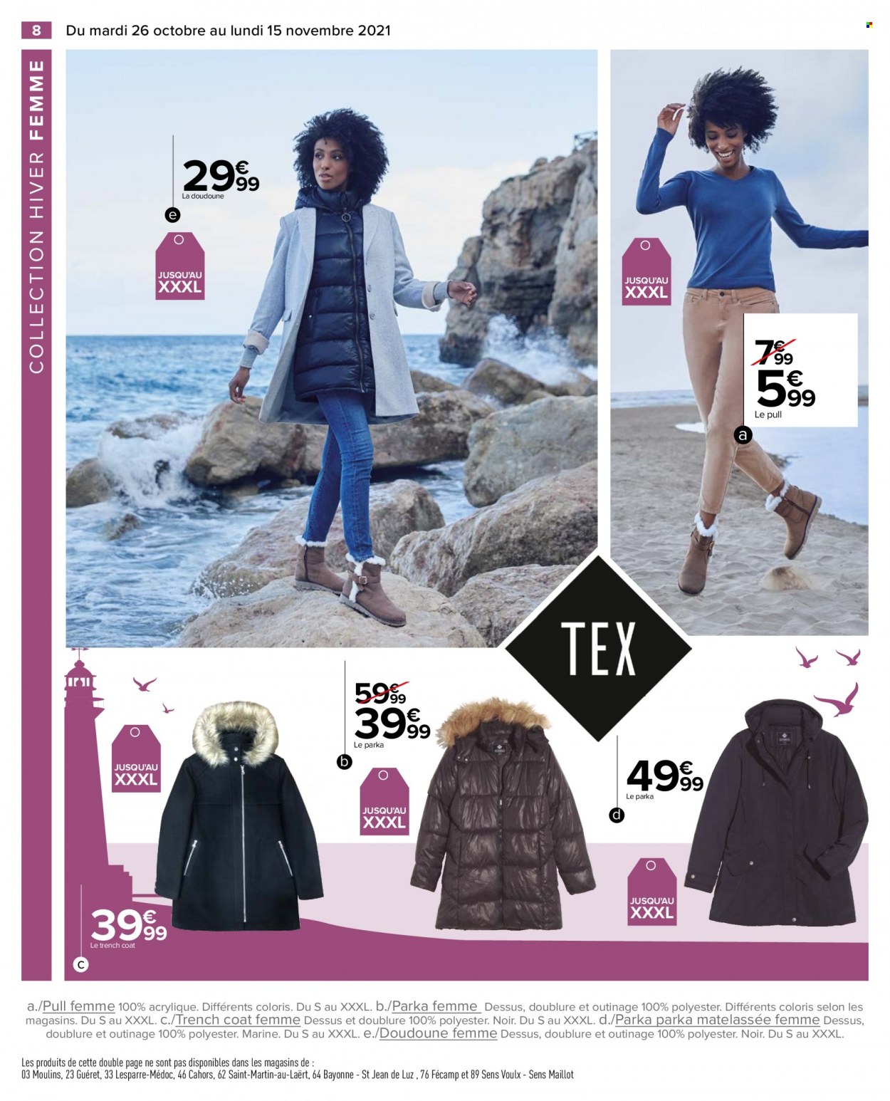 Catalogue Carrefour Hypermarchés - 26/10/2021 - 15/11/2021. Page 8