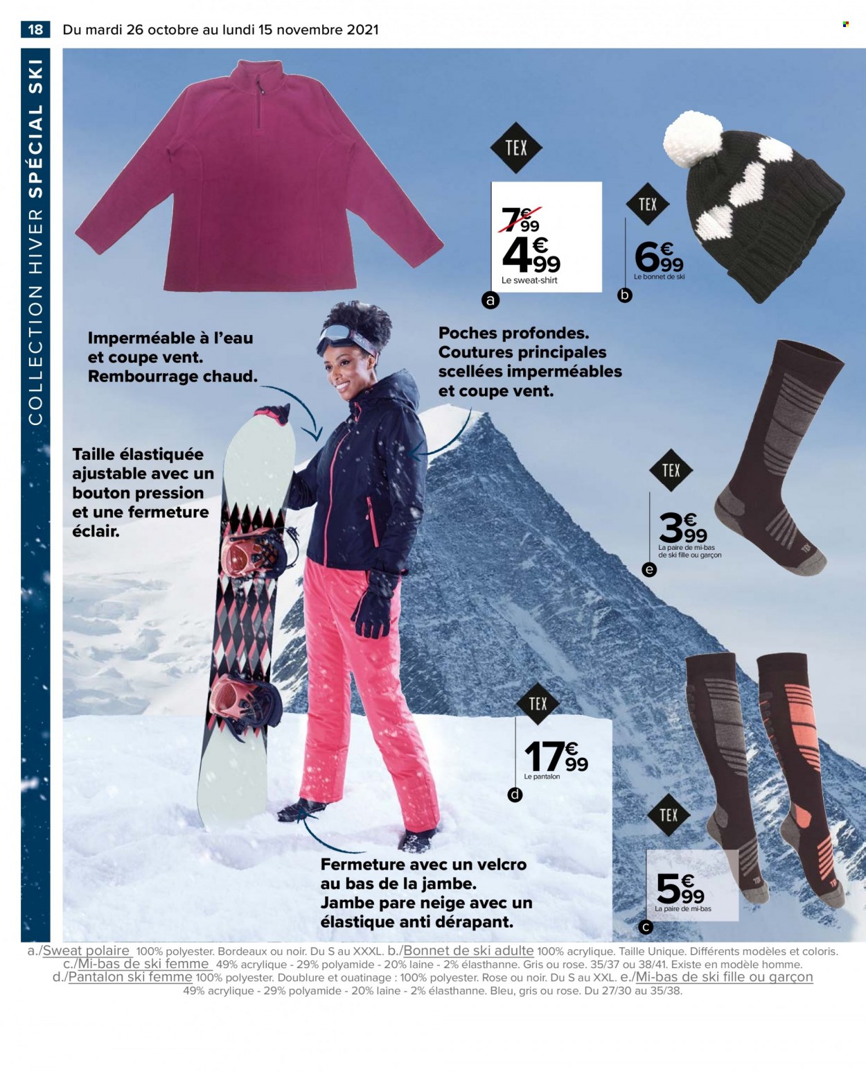 Catalogue Carrefour Hypermarchés - 26/10/2021 - 15/11/2021. Page 18