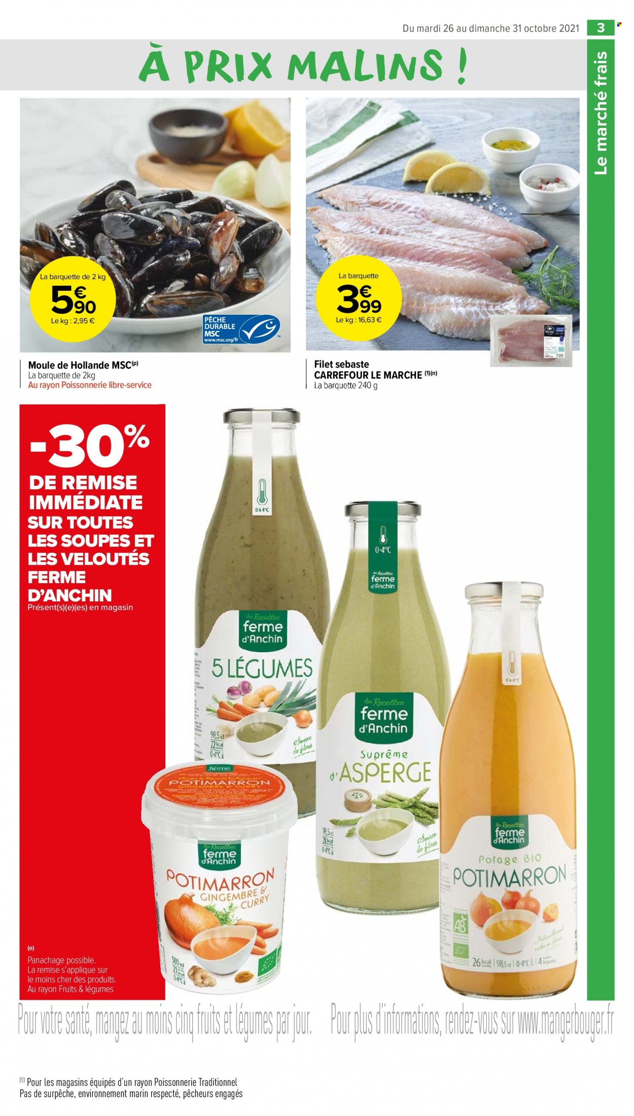 Catalogue Carrefour Market - 26/10/2021 - 31/10/2021. Page 3