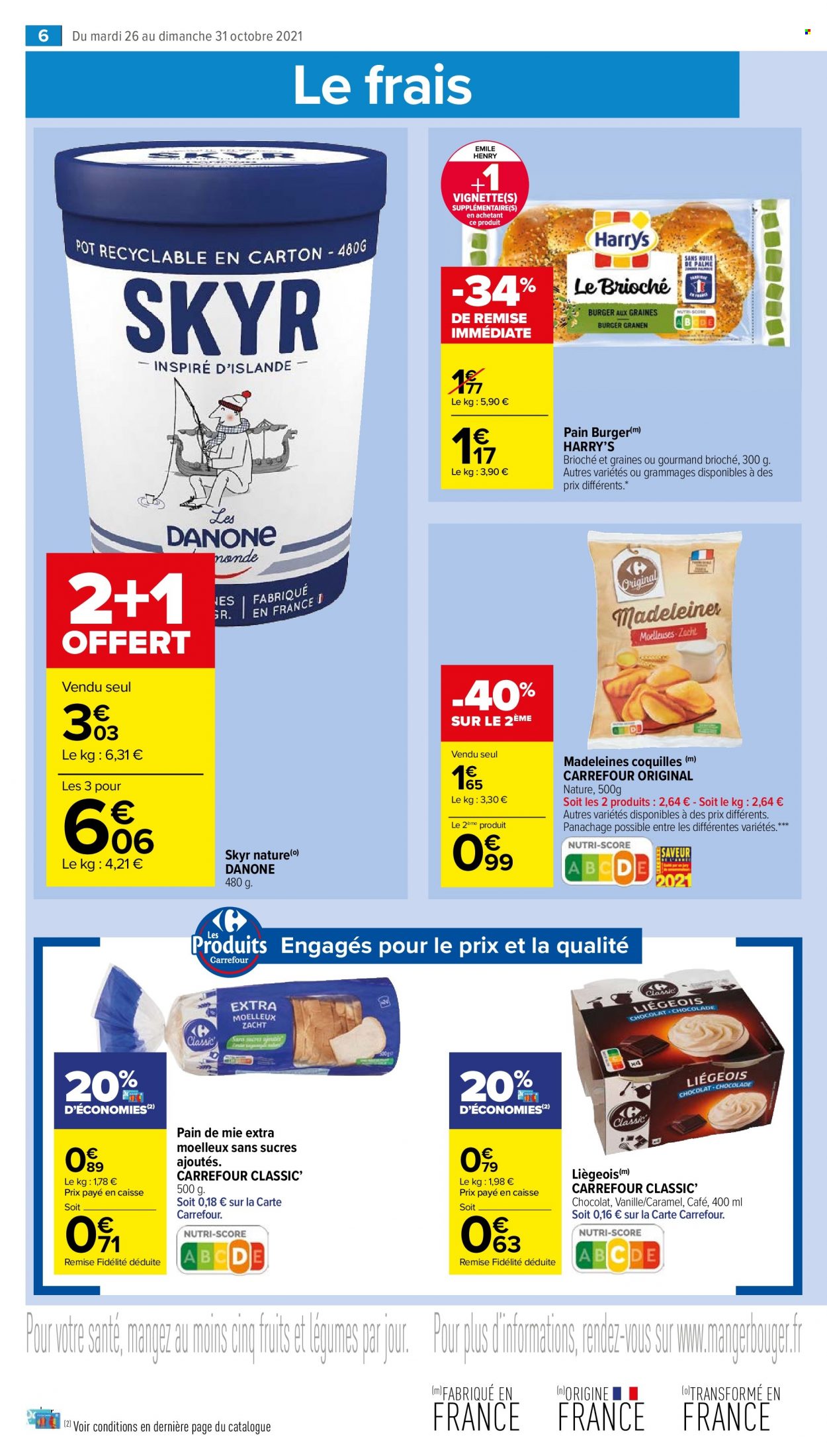 Catalogue Carrefour Market - 26/10/2021 - 31/10/2021. Page 6