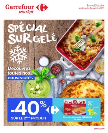 Catalogue Carrefour Market - 26/10/2021 - 07/11/2021.
