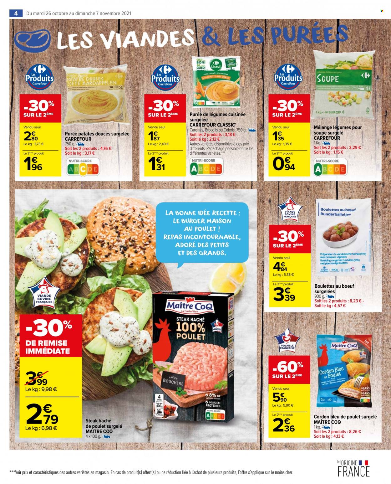 Catalogue Carrefour Market - 26/10/2021 - 07/11/2021. Page 4