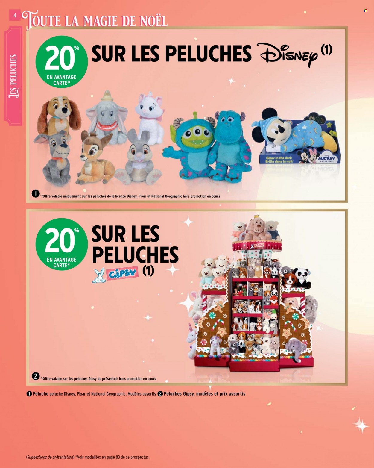 thumbnail - Catalogue Intermarché - 26/10/2021 - 12/12/2021 - Produits soldés - Disney, peluche. Page 4.