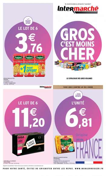 Catalogue Intermarché - 26/10/2021 - 07/11/2021.