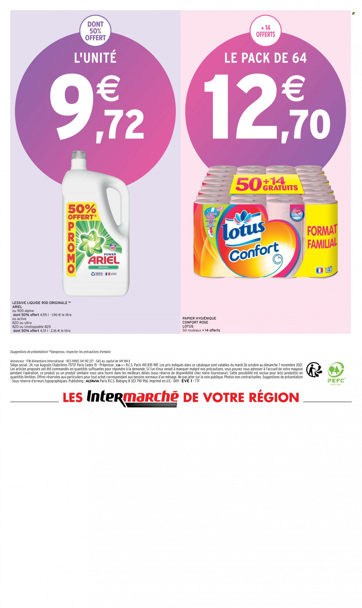 Catalogue Intermarché - 26/10/2021 - 07/11/2021. Page 20