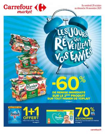 Catalogue Carrefour Market - 29/10/2021 - 14/11/2021.