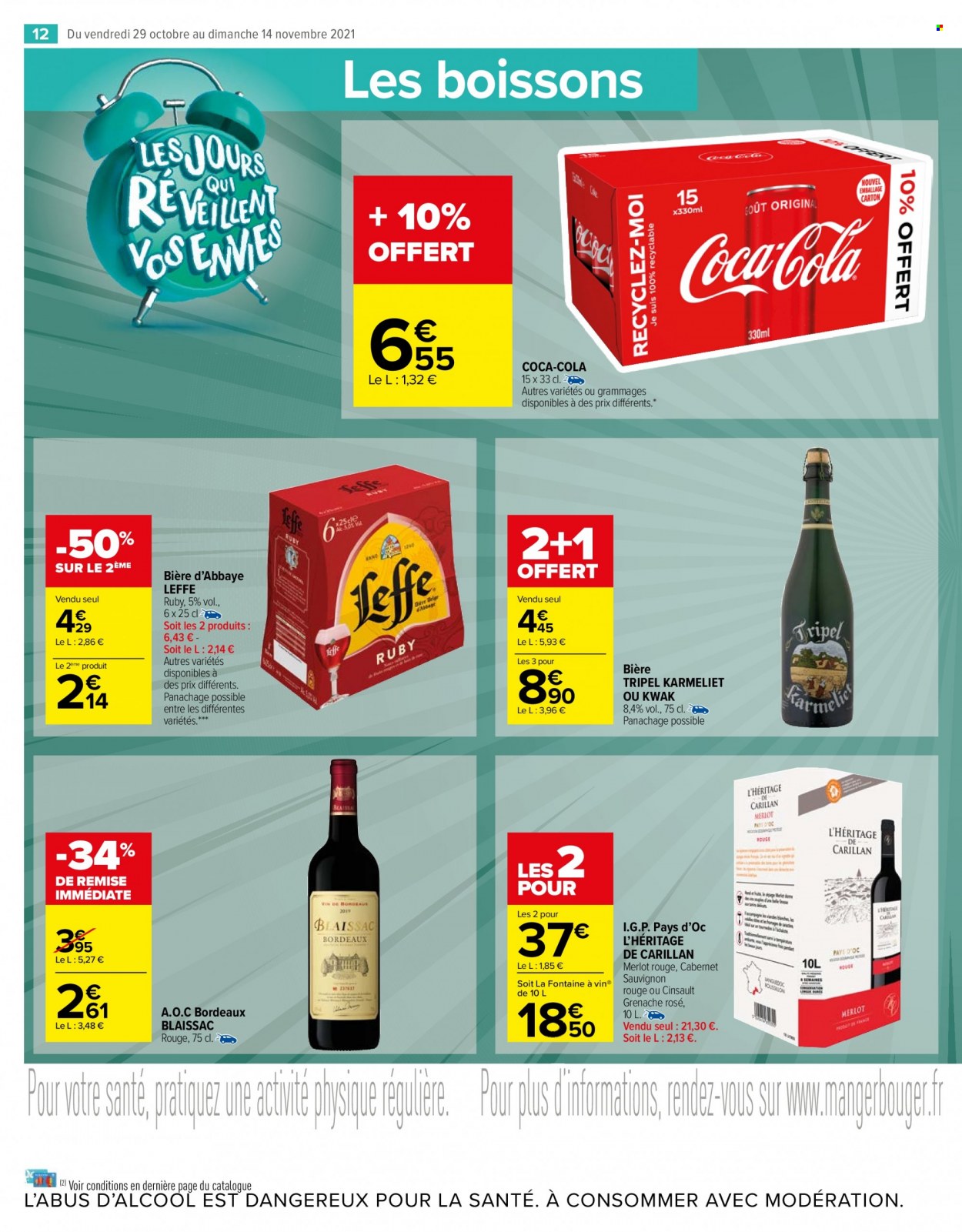 Catalogue Carrefour Market - 29/10/2021 - 14/11/2021. Page 12