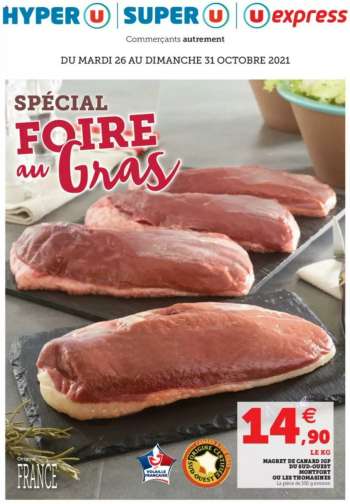 Catalogue Magasins U - 23/10/2021 - 23/10/2021.