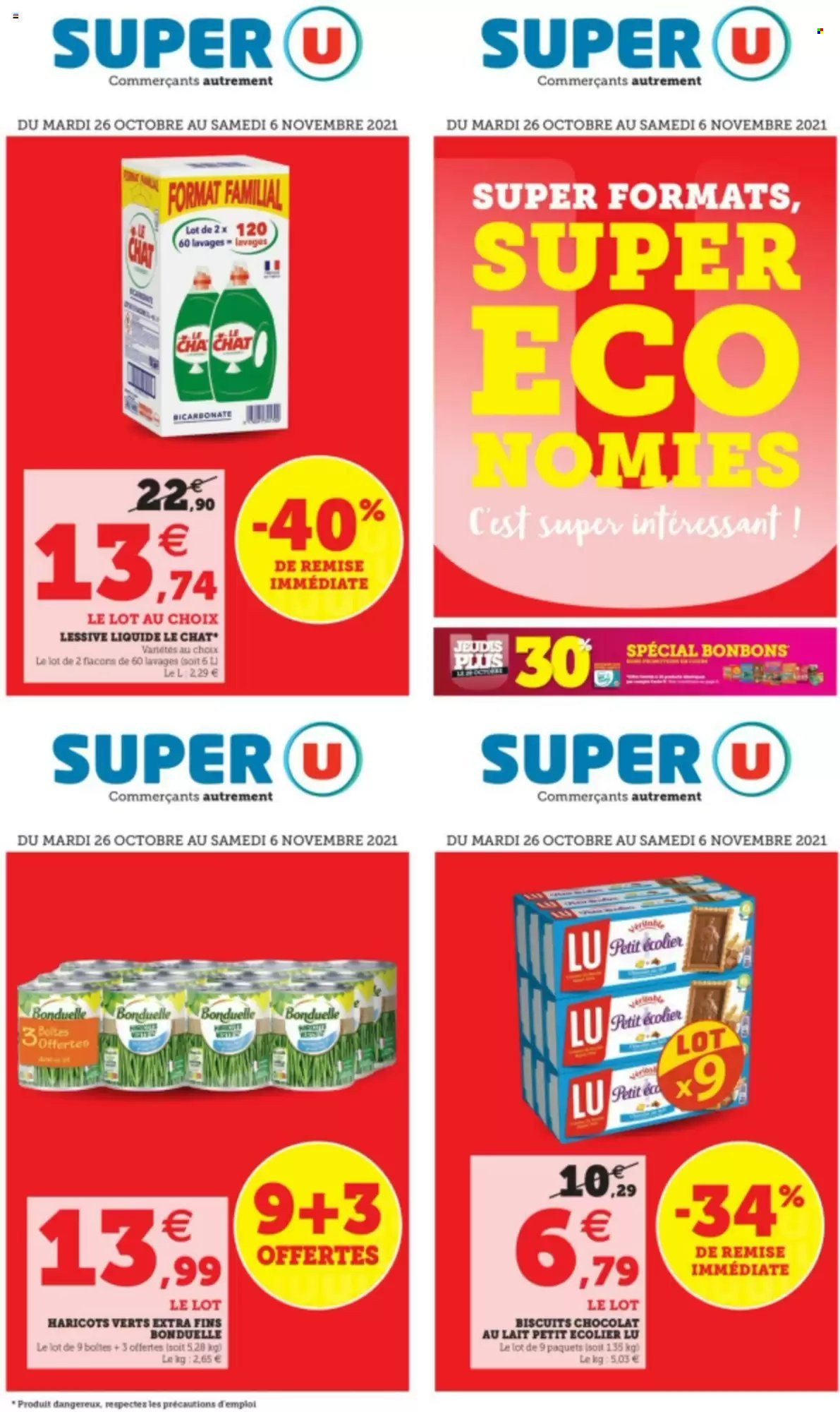 Catalogue SUPER U - 26/10/2021 - 06/11/2021. Page 1