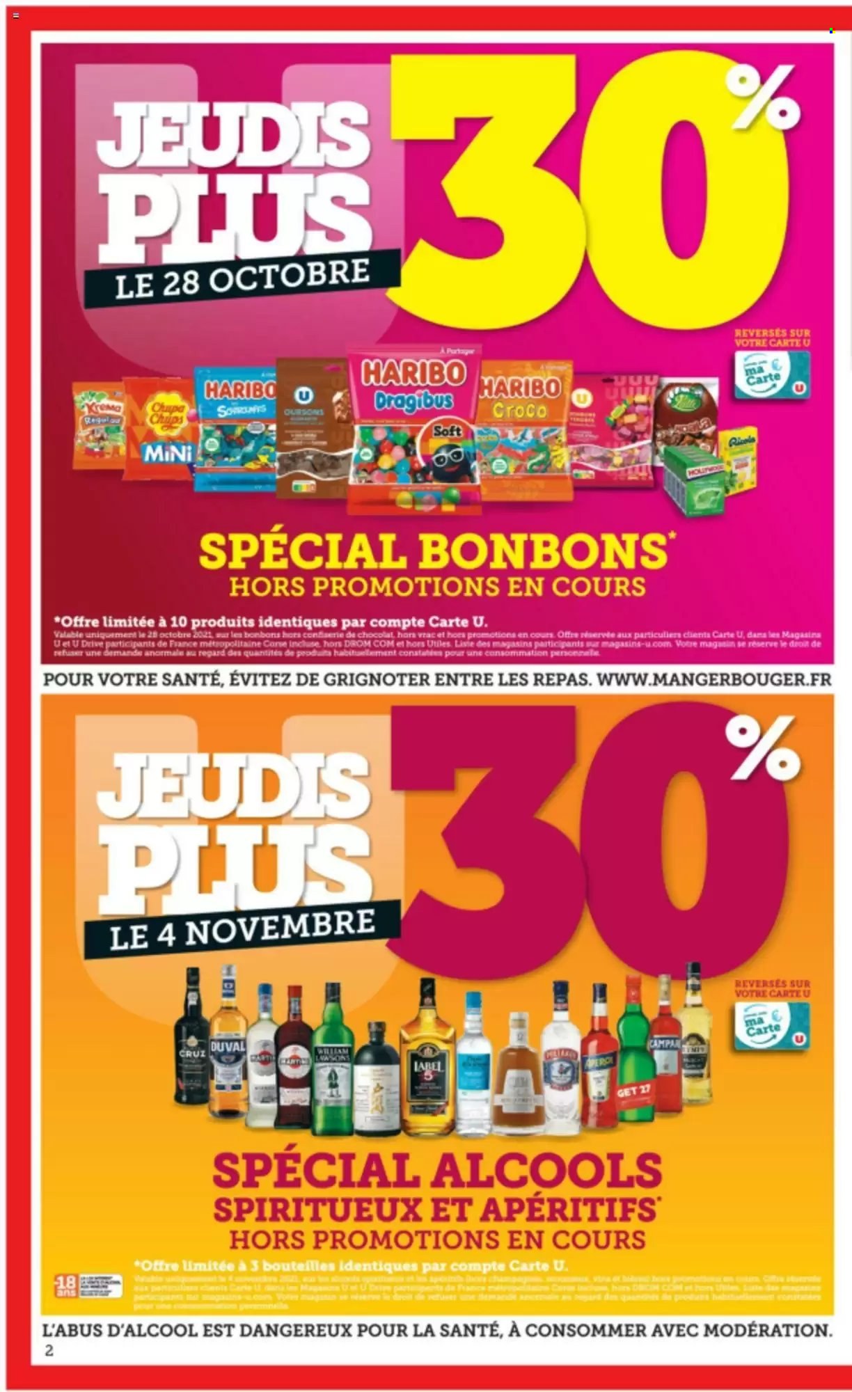 Catalogue SUPER U - 26/10/2021 - 06/11/2021. Page 2