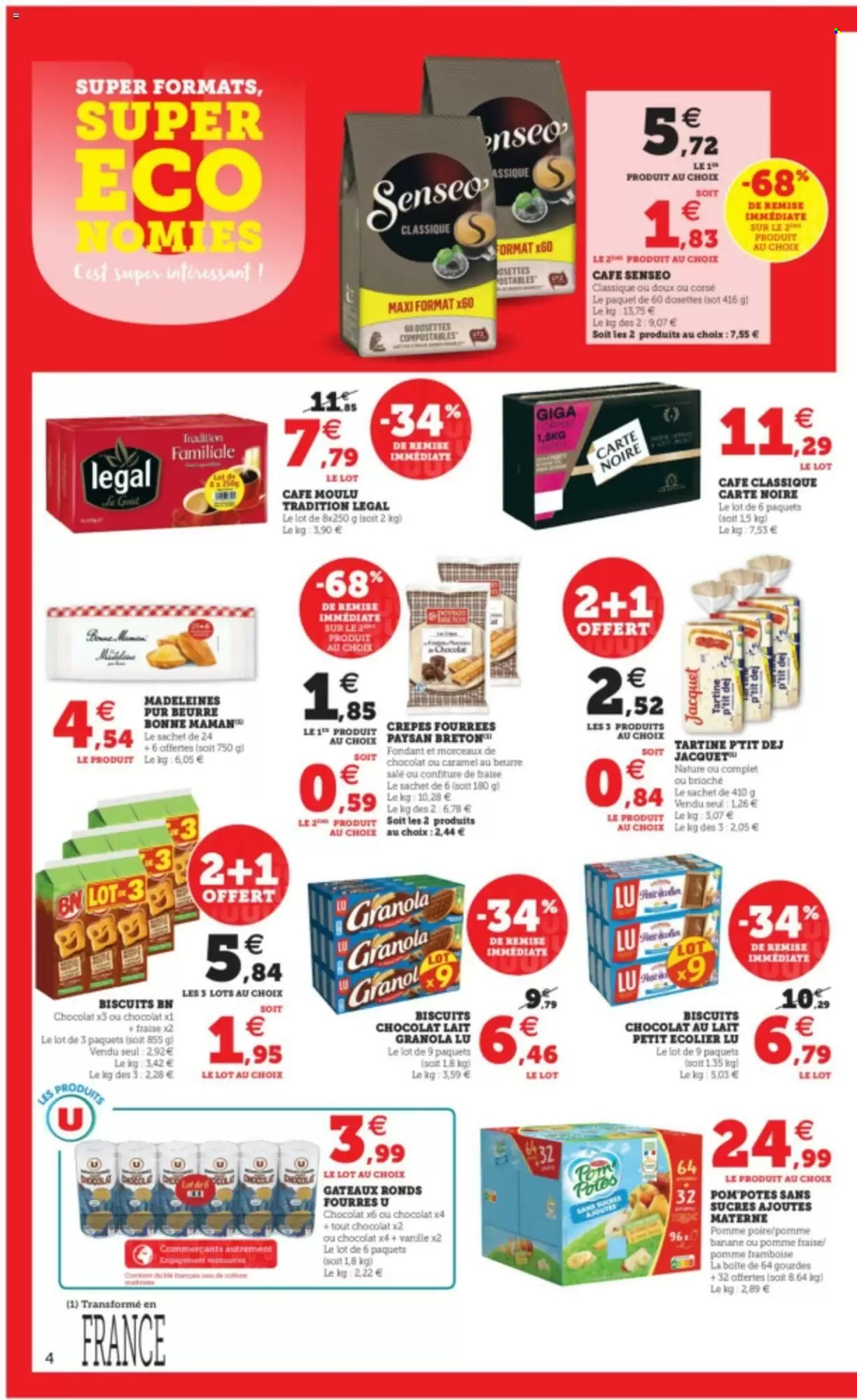 Catalogue SUPER U - 26/10/2021 - 06/11/2021. Page 4