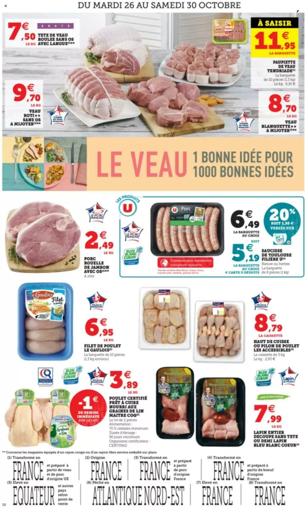 Catalogue SUPER U - 26/10/2021 - 06/11/2021. Page 10