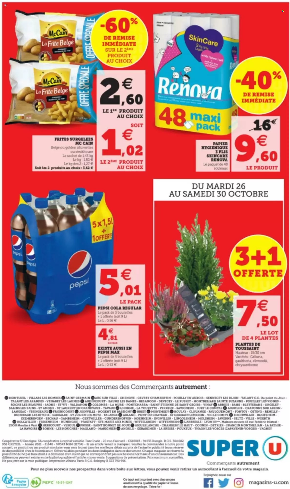 Catalogue SUPER U - 26/10/2021 - 06/11/2021. Page 16