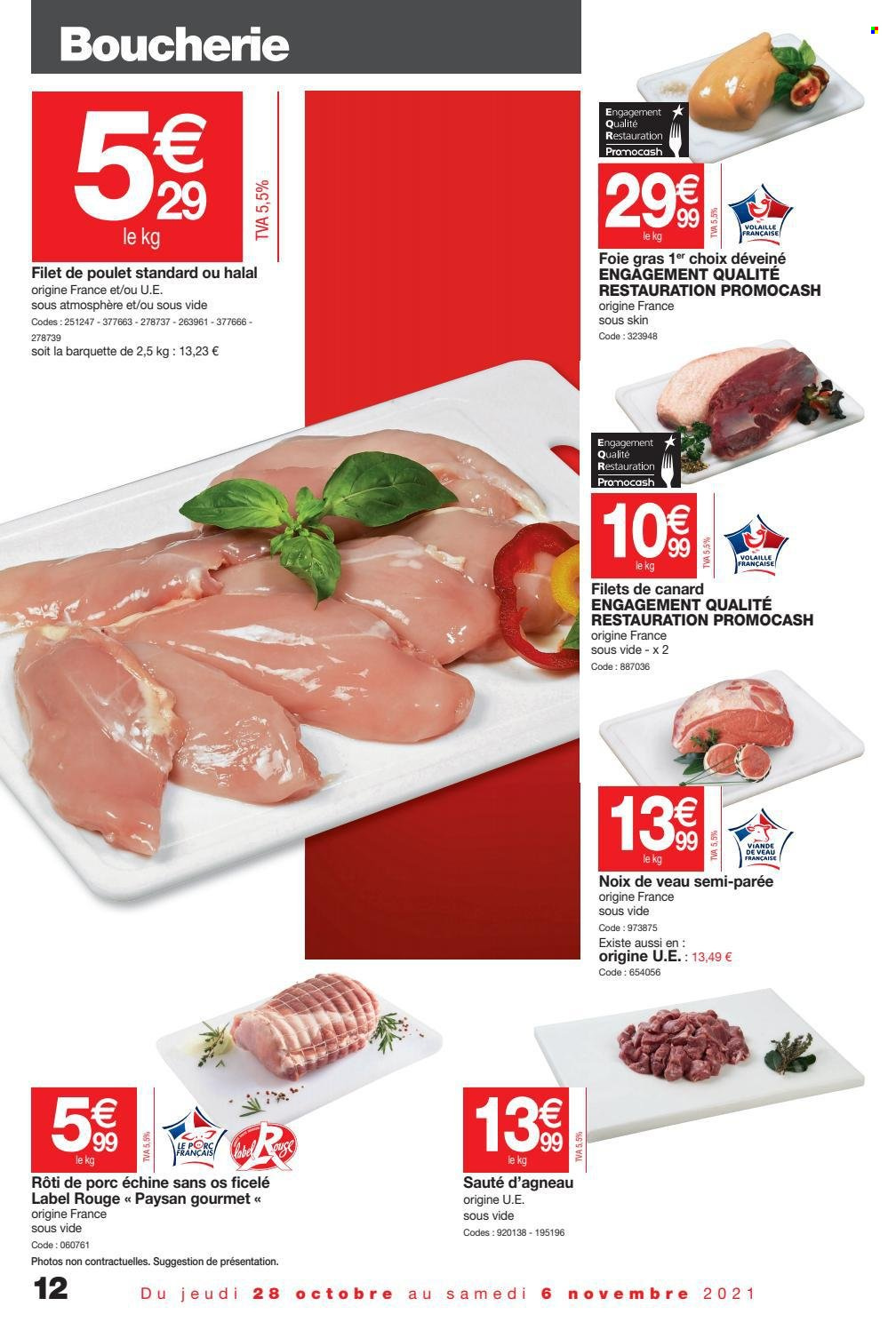 Catalogue Promocash - 28/10/2021 - 06/11/2021. Page 12
