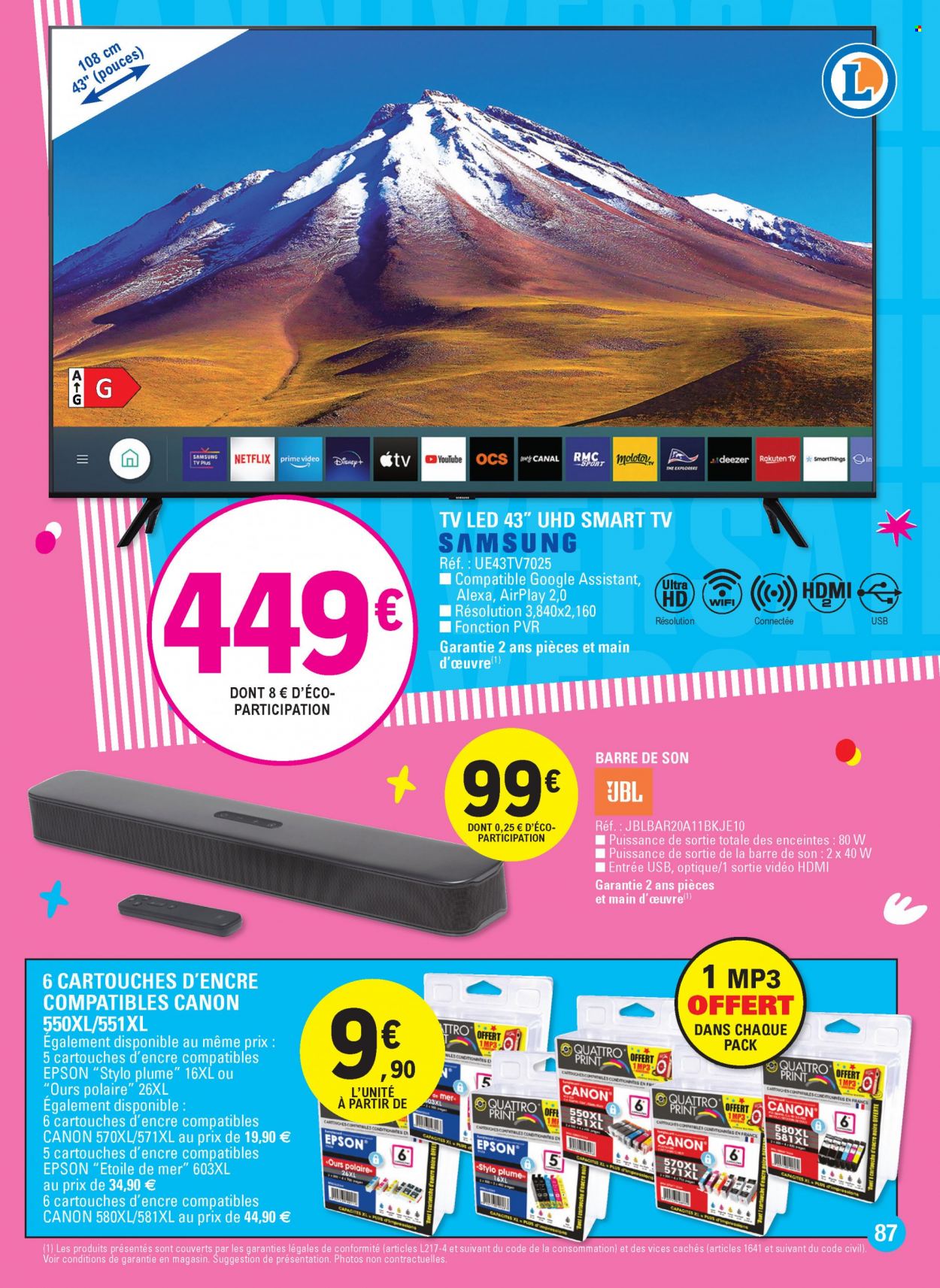 Catalogue E.Leclerc - 26/10/2021 - 06/11/2021. Page 87