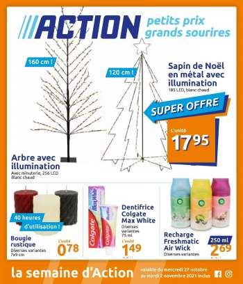 Catalogue Action - 27/10/2021 - 02/11/2021.