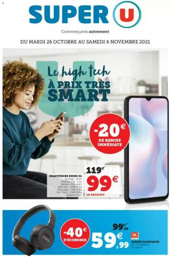 Catalogue SUPER U - 26/10/2021 - 06/11/2021.