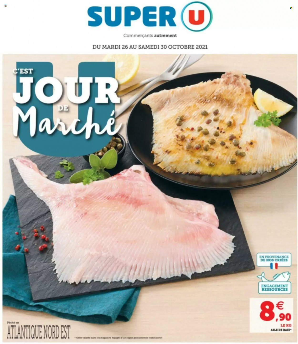 Catalogue SUPER U - 26/10/2021 - 30/10/2021. Page 1