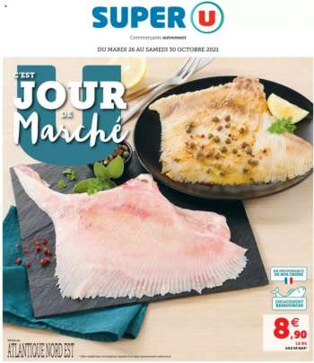 Catalogue SUPER U - 26/10/2021 - 30/10/2021.